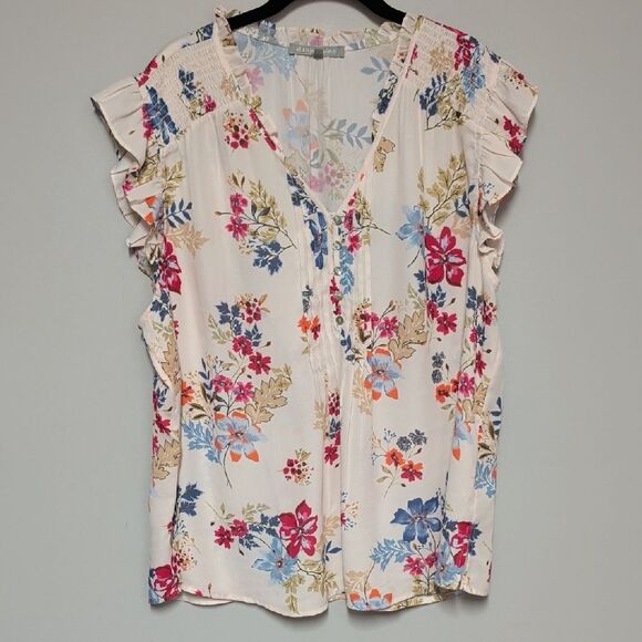 Daniel Rainn Tops - Daniel Rainn Multicolor Floral Blouse